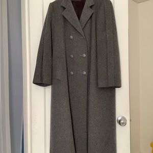 Custom made Grey Wool Coat
